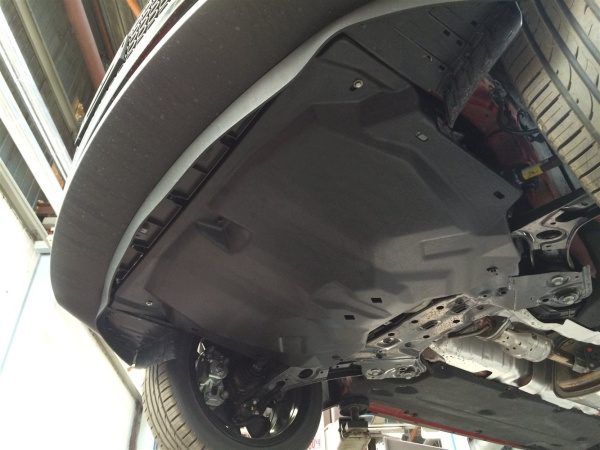 Фото Композитная защита картера двигателя и кпп Kia Soul (Киа Соул) (2014-)