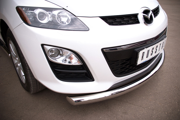 Фото Защита переднего бампера d76 MAZDA CX-7 2010-2013