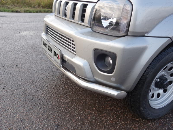 Фото Защита передняя нижняя 60,3 мм для Suzuki Jimny 2012-2018