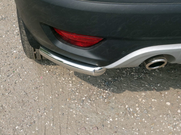 Фото Защита задняя (уголки) 42,4 мм для Renault Kaptur 2016-