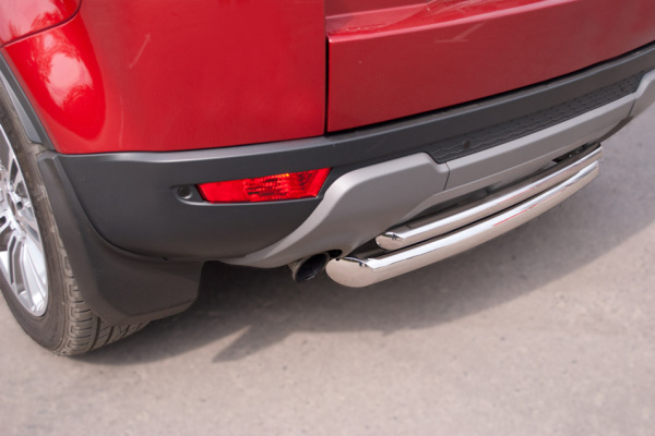 Фото Защита заднего бампера d76_42 (дуга) LAND ROVER Range Rover Evoque Prestige u Pure 2011-2017