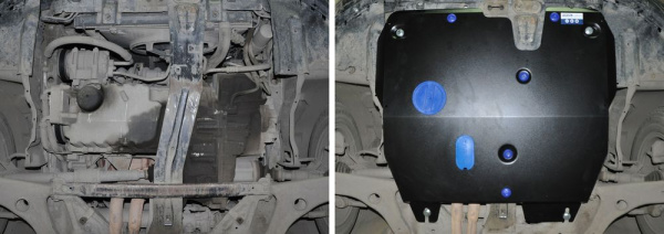 Фото Защита картера и КПП Автоброня для Volvo S40, АКПП V -1,8 1996-2001