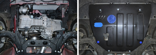 Фото Защита картера и КПП АвтоБроня для Dongfeng H30 Cross 2014-н.в./S30 2014-н.в.