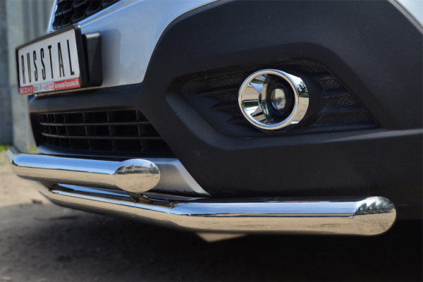 Фото Защита переднего бампера d63 (секции) d63 (секции) OPEL MOKKA 2013-