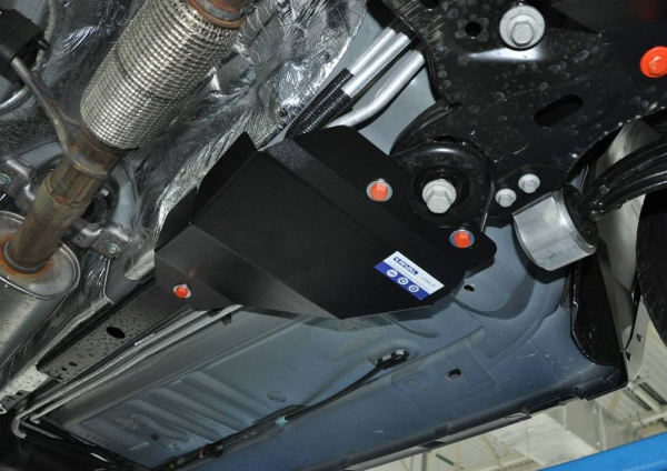 Фото Защита трубок кондиционера Автоброня для Ford Explorer, V - 3,5 2011-2013 2013-2015