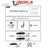 фото Фаркоп Imiola для Hyundai Santa Fe 2006-2012