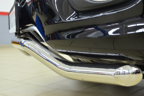 Фото Защита переднего бампера d63 (секции) волна GREAT WALL Hover H6 2012-2013