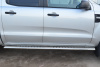 Пороги труба d120x60 с проступью FORD RANGER 2011-