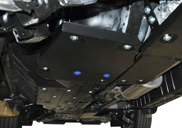 Фото Защита топливного бака Автоброня для Honda CR-V, V - 2,0; 2,4 2012-