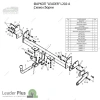фото Фаркоп Leader Plus (Россия) для Land Rover Freelander I (1997-2006)