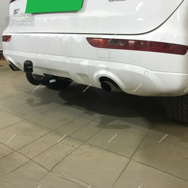Фаркоп Steinhof (Польша) «быстросъёмный на ключ» для Audi Q5 I «8R» (2008-2017)