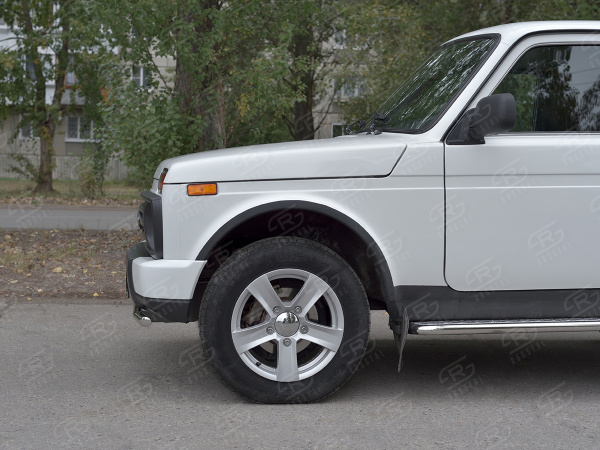 Фото Защита переднего бампера d42 секции LADA 4x4 URBAN 2014-