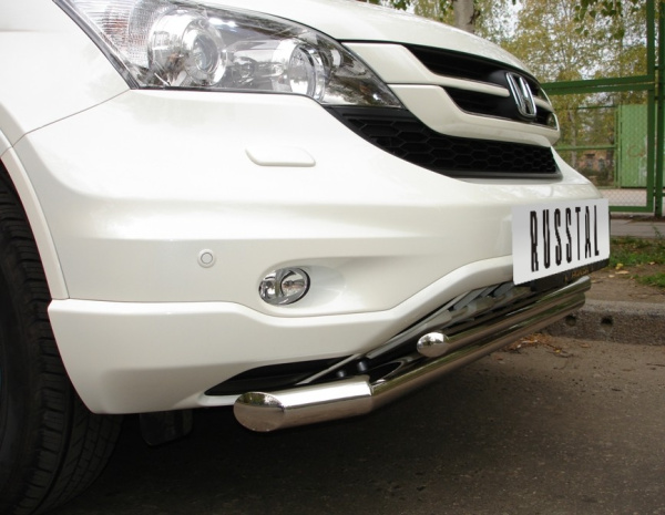 Фото Защита переднего бампера d63/42 (дв.2,0) HONDA CR-V 2010-2012