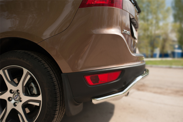 Фото Защита заднего бампера d42(волна) Volvo XC60 2008-2013