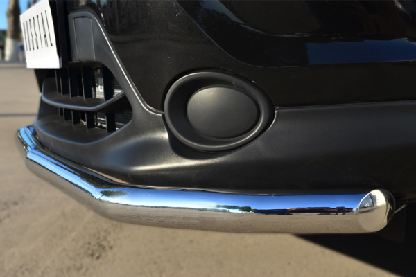 Фото Защита переднего бампера d63 (секции) NISSAN Qashqai 2014-2018