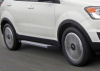 Фото Пороги алюминиевые Rival "Silver" для Ssang Yong Actyon 2010-2013-