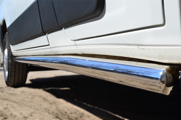 Фото Пороги труба d63 (вариант 3) PEUGEOT Boxer L1H1 2006-2015