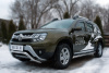 Фото Защита переднего бампера d63 (волна) RENAULT Duster 2015-