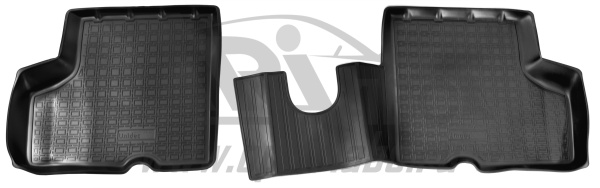 Автомобильные коврики Норпласт для Renault Kaptur (2016-), полиуретановые
