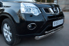 Фото Защита переднего бампера d76/42 NISSAN X-Trail 2011-2014