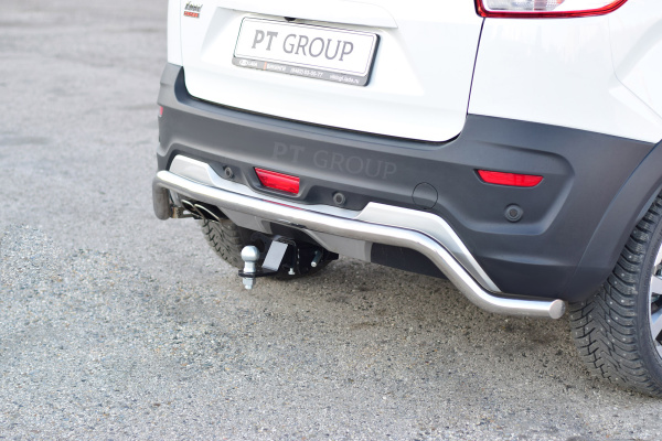 Фото Защита заднего бампера "Волна" Лада Иксрей Кросс d 51 мм