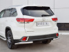 Фото Защита заднего бампера уголки d63 секции TOYOTA HIGHLANDER 2017