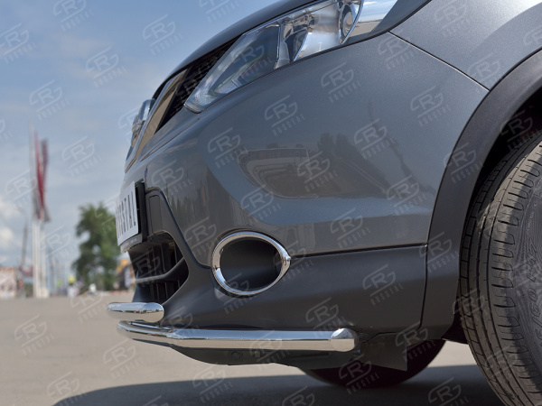 Фото Защита переднего бампера d42 секция-d42 дуга NISSAN QASHQAI 2015 SPB