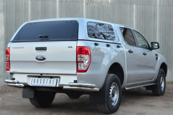 Фото Защита заднего бампера уголки d63 (секции) d63 (секции) FORD RANGER 2011-
