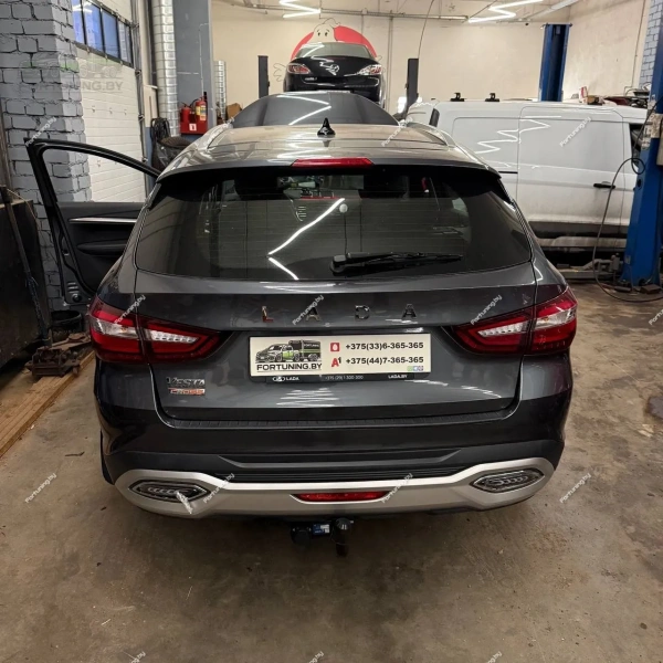 фото Фаркоп BERG (Россия) для Lada Vesta NG SW «универсал» I «рестайлинг» (2023-)