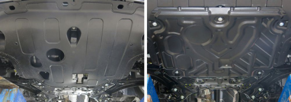 Фото Защита картера и КПП Автоброня для Hyundai Creta, V - 1,6; 2,0 2016-