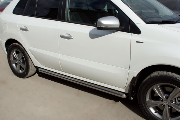 Фото Пороги труба d63 (вариант 1) RENAULT Koleos 2012-2016
