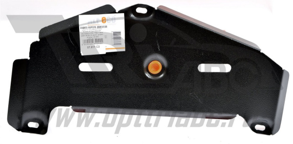 Фото Защита Альфеко для топливного бака Nissan X-Trail (T31, T32) V-все (2007-2015-) 2 части