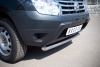 Фото Защита переднего бампера d63 (дуга) короткая RENAULT Duster 4x2 2011-2014