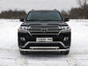 Фото Защита передняя нижняя (двойная) 76,1/60,3 мм для Toyota Land Cruiser 200 EXECUTIVE 2016-2018