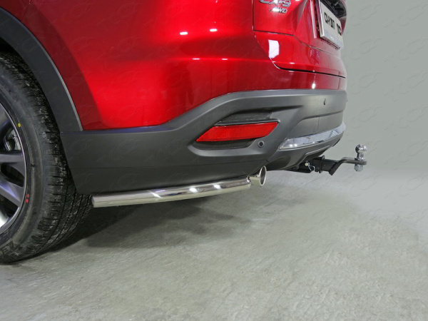 Фото Защита задняя (уголки) 42,4 мм для Mazda CX-9 2017-