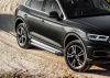 Фото Пороги алюминиевые Rival "Bmw-Style" для Audi Q5 2017-