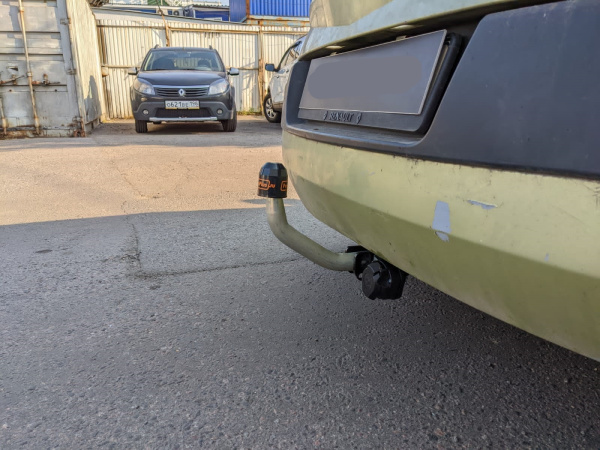 фото Фаркоп Motodor для Renault Megane III хэтчбек/ купе (2008-2016)