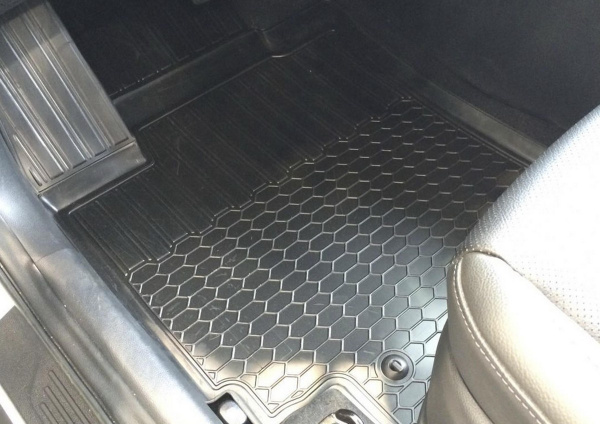 Комплект ковриков салона и багажника Rival для Hyundai Creta 5-дв. 2016-н.в., полиуретан, без крепежа, с перемычкой, 6 шт., K12310001-2