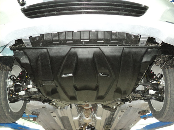 Фото Композитная защита картера и КПП Hyundai Solaris (2011 по наст.)