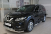 Фото Защита переднего бампера d63 (секции) d42 (дуга) NISSAN X-Trail 2015-2017