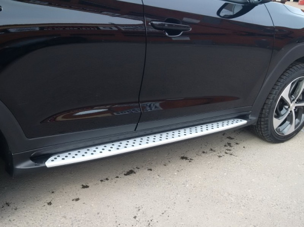 Фото Пороги CNT для Hyundai TUCSON 2015-