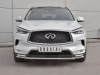 Защита переднего бампера d42 секции-d42х2 дуга INFINITI QX50 2018-