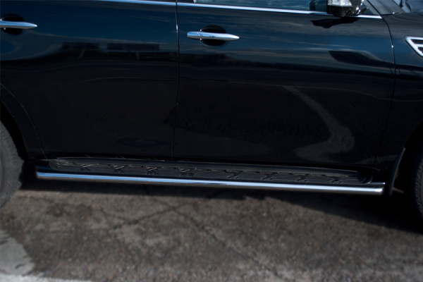 Фото Пороги труба d42 NISSAN Patrol 2010-2013