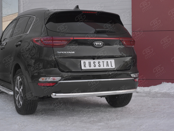 Фото Защита заднего бампера d63 дуга KIA SPORTAGE 2018-