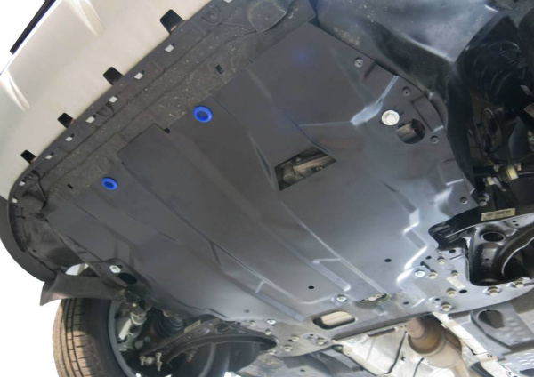 Фото Защита картера и КПП Автоброня для Volkswagen Caddy 2015-, V - 1.6