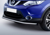 Фото Защита переднего бампера d57 Nissan Qashqai 2013-