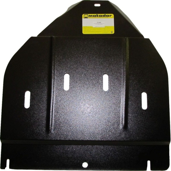 Фото Защита Motodor для картера, кпп и раздаточной коробки (три части) Nissan Pathfinder (2005 по наст.)