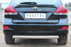 Защита заднего бампера 75х42 (дуга) TOYOTA Venza 2013