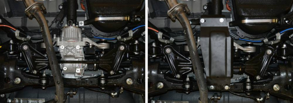 Фото Защита редуктора Автоброня для Toyota RAV4 4WD V-2.0; 2.5; 2.2d 13-15/RAV4 V-2.0; 2.5; 2.2d 15-