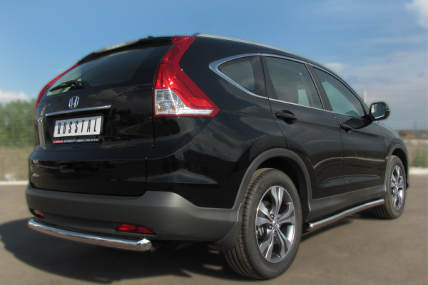 Фото Пороги труба d63 (вариант 3) HONDA CR-V 2.0 2013-2015